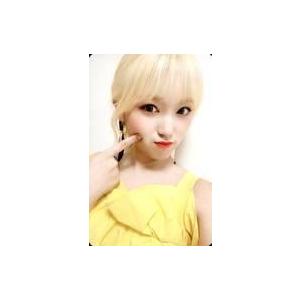 中古コレクションカード(女性)/ IZ*ONE/矢吹奈子/右手頬・裏面ピンク・緑/CD「BLOOM*...