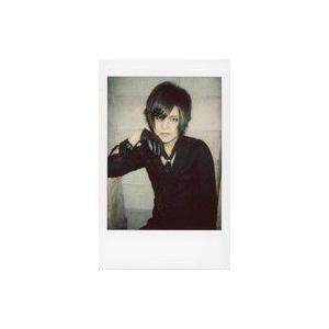 中古生写真(男性) BLESSCODE/masaya/上半身・衣装黒・スカーフ・グローブ・右手上げ顎・左手下・体左向き・顔正面・カメラ目線・背景グレー/生