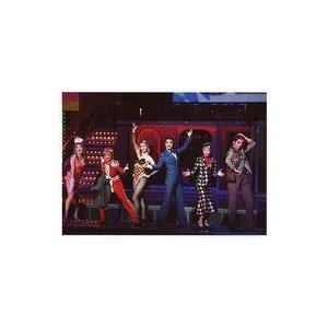 中古生写真(女性) 宝塚歌劇団(月組)/集合(6人)/ライブフォト・横型・全身・衣装青・赤・金・セン...