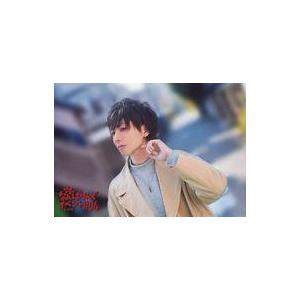中古生写真(男性) 田口涼/横型・上半身・衣装ベージュ.グレー・左手上げ/「田口涼のなんばりんぐイベント#04」冬コーデブロマイド