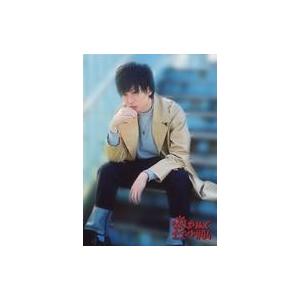 中古生写真(男性) 田口涼/全身・衣装ベージュ.グレー・座り・右手顎/「田口涼のなんばりんぐイベント#04」冬コーデブロマイド