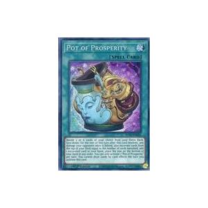 中古遊戯王 BLVO-EN065[SE]：POT OF PROSPERITY/金満で謙虚な壺