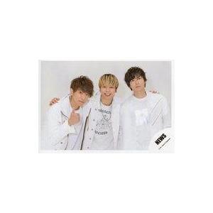 中古生写真(ジャニーズ) NEWS/小山慶一郎・加藤シゲアキ・増田貴久/横型・上半身/シングル「BURN」MV＆ジャケ写オフショット/公式生写真