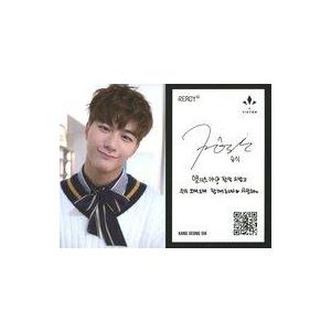 中古コレクションカード(男性) VICTON/スンシク(SEUNGSIK)/裏面印刷サイン・メッセー...