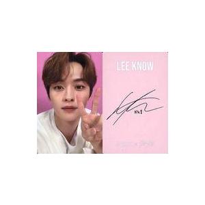 中古コレクションカード(男性) Stray Kids/Lee Know(リノ)/裏面ピンク・印刷サイ...