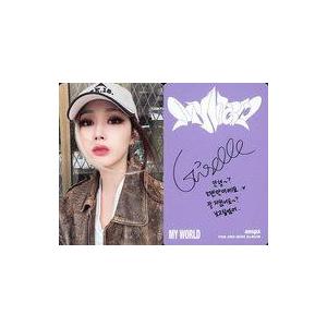 中古コレクションカード(女性) aespa/GISELLE(ジゼル)/CD「MY WORLD」(Ta...