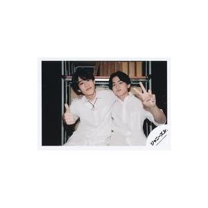 中古生写真(ジャニーズ) Lil かんさい・Boys be/當間琉巧・池川侑希弥/横型・膝上/「Su...