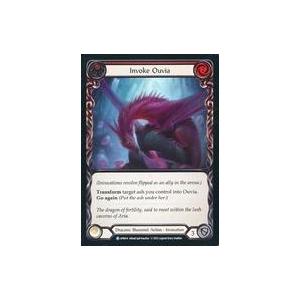 中古Flesh and Blood UPR014[R]：Invoke Ouvia // Ouvia