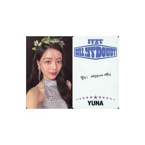 中古コレクションカード(女性) ITZY/YUNA(ユナ)/裏面白・印刷メッセージ入り/CD「KIL...