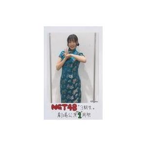 中古生写真(AKB48・SKE48) 木本優菜/膝上・印刷メッセージ入り・トレカサイズ/3期生劇場公...