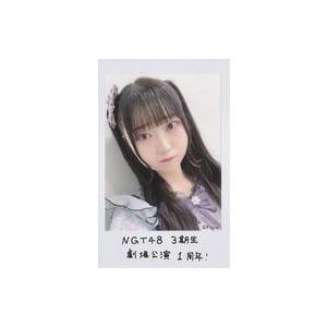 中古生写真(AKB48・SKE48) 長谷朱桃/バストアップ・印刷メッセージ入り・トレカサイズ/3期...