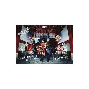 中古生写真(女性) angela/atsuko・KATSU/印刷サイン・メッセージ入り/CD「LOV...