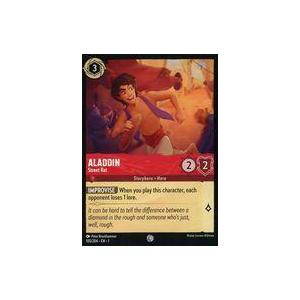 中古Disney Lorcana 105/204[C]：Aladdin Street Rat