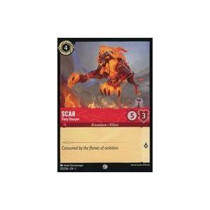 中古Disney Lorcana 122/204[C]：Scar Fiery Usurper