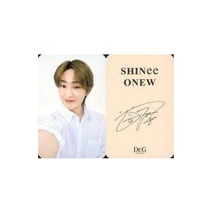 中古コレクションカード(男性) SHINee/オニュ(ONEW)/裏面印刷サイン入り/「SHINee×Dr.G」対象商品購入 楽天限定特典セルフィーフォトカ