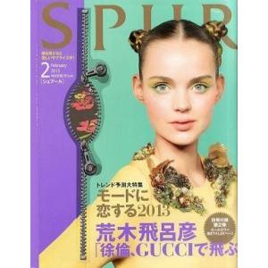 中古ファッション雑誌 付録付)SPUR 2013年02月号(別冊付録1点付き) シュプール