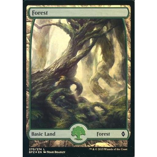 中古マジックザギャザリング [C]：【FOIL】Forest(270/274)/森(270/274)...