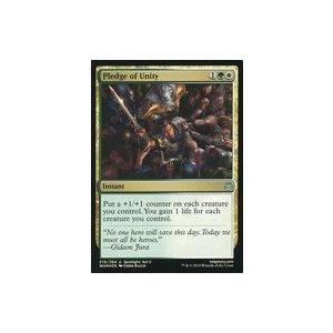 中古マジックザギャザリング [UC]：【FOIL】Pledge of Unity/団結の誓約
