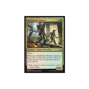 中古マジックザギャザリング [UC]：【FOIL】Rubblebelt Rioters/瓦礫帯の暴動...