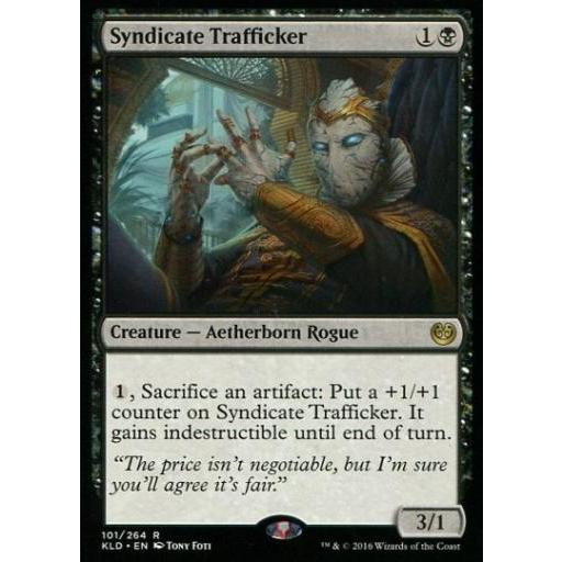 中古マジックザギャザリング [R]：Syndicate Trafficker/組織の密売人