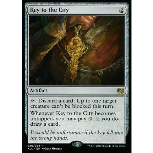 中古マジックザギャザリング [R]：Key to the City/街の鍵