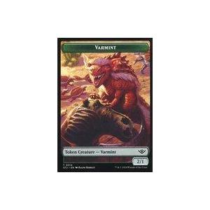 中古マジックザギャザリング 0014・0020[トークン]：【OTJ】VARMINT/PLOT/匪獣...