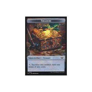 中古マジックザギャザリング 0018・0020[トークン]：【OTJ】TREASURE/PLOT/宝...