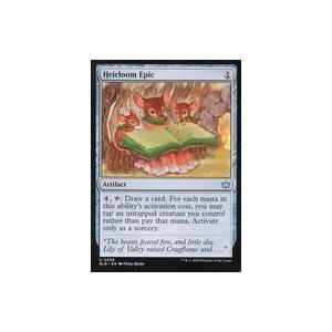 中古マジックザギャザリング 0246[U]：【BLB】Heirloom Epic/伝来の叙事詩