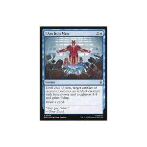 中古マジックザギャザリング 0058[C]：【MSH】I Am Iron Man/私がアイアンマンだ