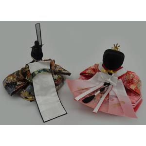 雛人形 収納飾り コンパクト 親王飾り お顔が...の詳細画像4