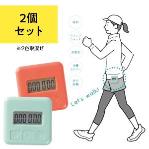 【2個セット:送料無料】ウォーキングウォッチ 薄...の商品画像