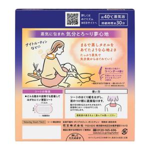 花王 めぐりズム 蒸気でグッドナイト 無香料 ...の詳細画像3