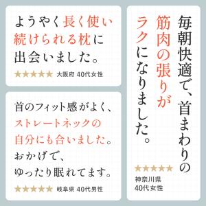 [公式]【首と肩のことだけを考えたダブル枕プラ...の詳細画像3