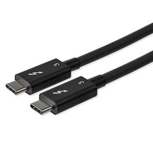 StarTech．com Thunderbolt 3 ケーブル/80cm/USB-C DP互換/40Gbps/ブラック 目安在庫=