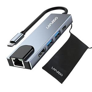 USB C ハブ HDMI LAPURDO