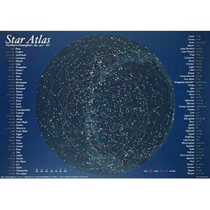 星の手帖社 北天夜光大星図 ポスター