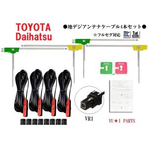 パナソニック ストラーダ CN-RS01DFA フルセグ　新品フィルムアンテナ 2セット分VR1 パナソニック ストラーダ対応 フルセグ 4本 地デジ