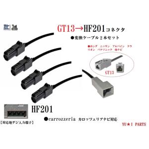 GT5-1S→GT16 グリーン カロッツェリア GPS変換ケーブル ホンダ