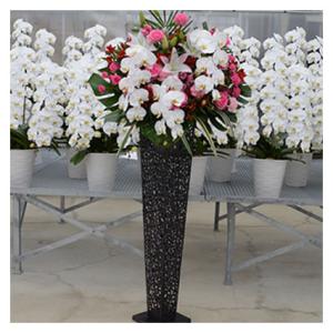 胡蝶蘭付きスタンド花(アイアン) 花色選べる5色 30000円(税別) 180cm位 設置＆回収無料...