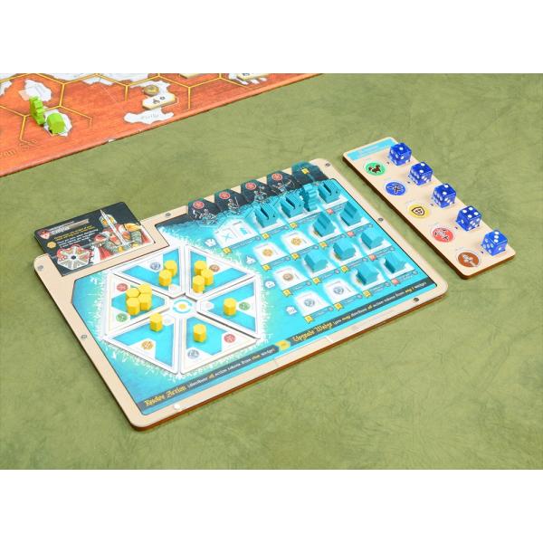 クルセイダーズ【リテール版】オーバーレイ4枚・アクションカウンター4枚(収納ケース付き) ボードゲー...