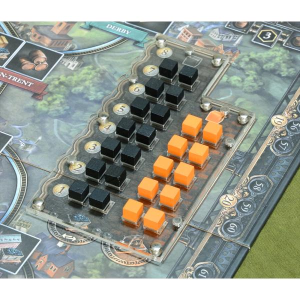 ブラス:バーミンガム 石炭＆鉄キューブオーバーレイ ボードゲーム オーガナイザー 送料無料 ルール ...