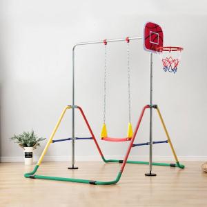 鉄棒 室内 屋外 折りたたみ 高さ調節可能 鉄棒ブランコバスケット