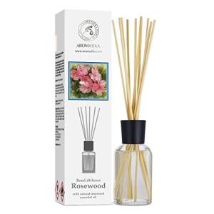 ローズウッドエッセンシャルオイル入りのリードディフューザー ローズウッド 100ml  Reed Diffuser Rosewood 空气清新