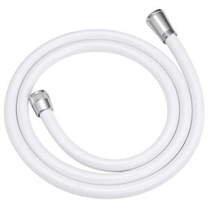 カクダイ ホワイト 367-201-W シャワーホース 1.6m