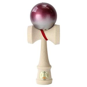 日本けん玉協会認定 大空 競技用けん玉 山形工房 プレミアム赤＆銀