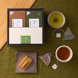 祇園辻利 京都 宇治茶 抹茶菓子 詰め合わせ 敬老の日ギフト ティーバッグとつじりの里セット