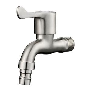 Zhi Jin 1個 ステンレス 蛇口 洗濯機用水栓 キッチン水栓用パーツ バスルーム 一般 配達35労働日まで