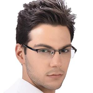 KLESIA 老眼鏡 累進変焦 遠近両用 眼鏡 記憶合金 ブルーライト 対応可 BK