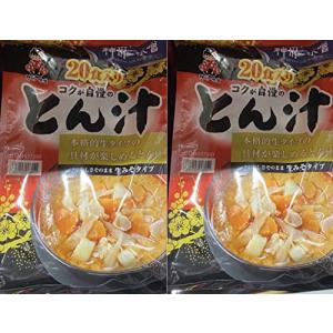 神州一味噌 とん汁 生みそタイプ 20食×2セット