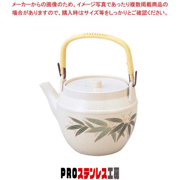 耐熱急須 志野二色笹 小 0.7L